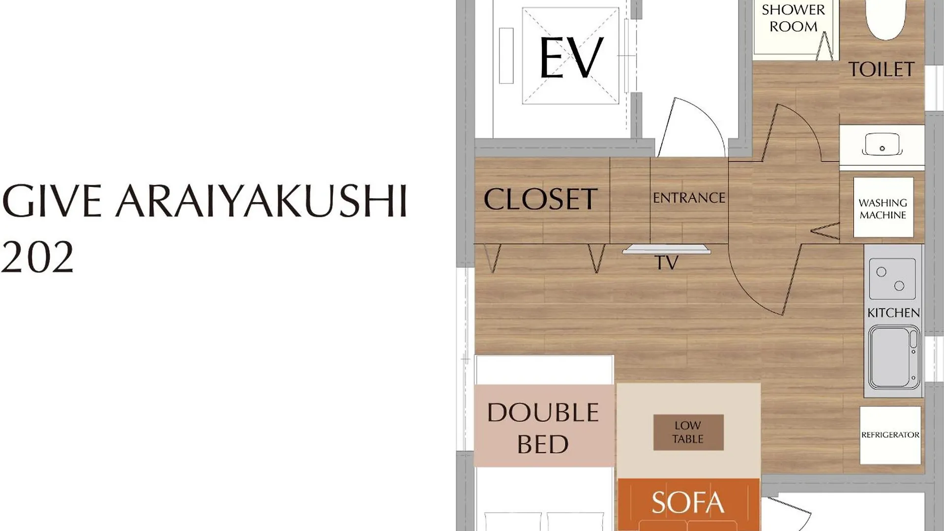 Give Araiyakushi Apartment Tokyo Japan