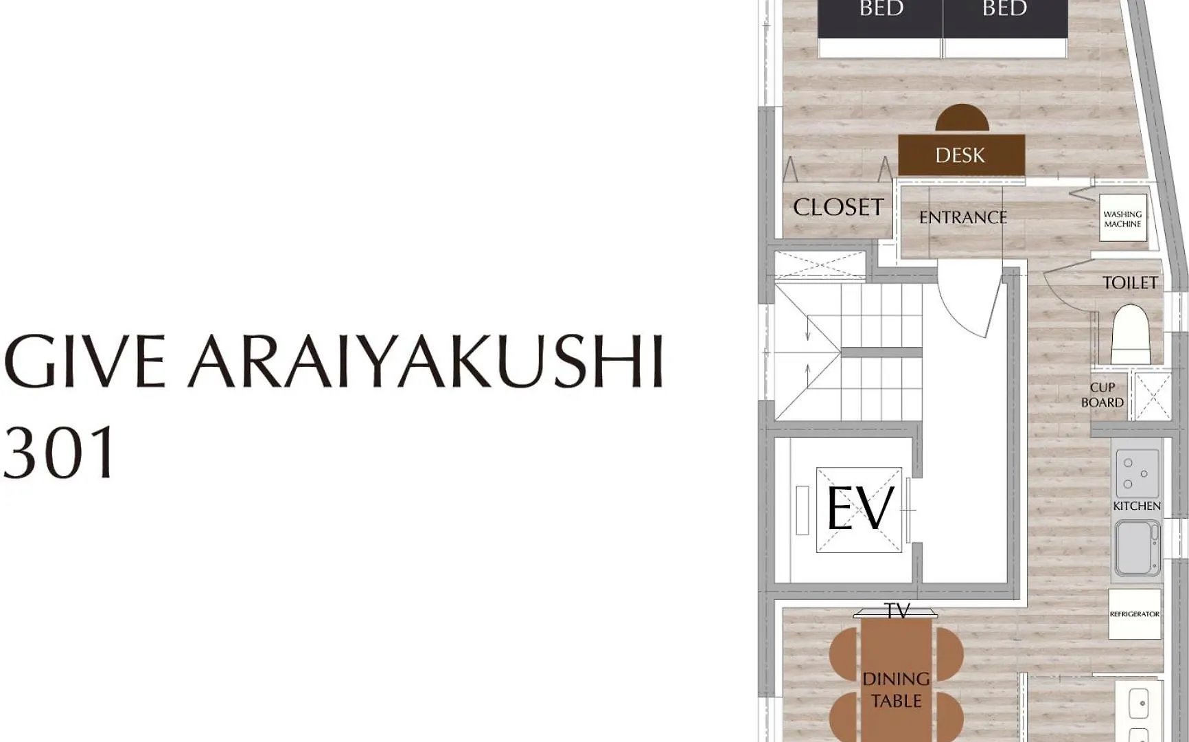 Give Araiyakushi Appartement Tokio